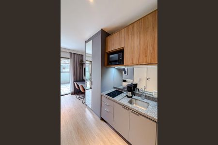 Studio à venda com 35m², 1 quarto e sem vagaCozinha