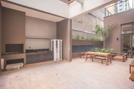 Studio à venda com 25m², 1 quarto e sem vagaChurrasqueira