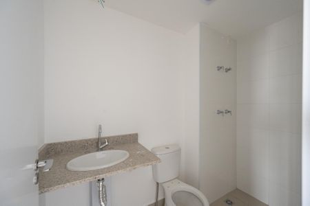 Banheiro Social de kitnet/studio à venda com 1 quarto, 25m² em Vila Clementino, São Paulo