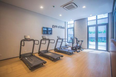 Studio à venda com 25m², 1 quarto e sem vagaAcademia