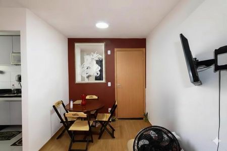 Sala de apartamento para alugar com 2 quartos, 42m² em Campo Grande, Rio de Janeiro