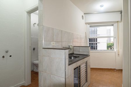 Studio para alugar com 30m², 1 quarto e sem vagaCozinha