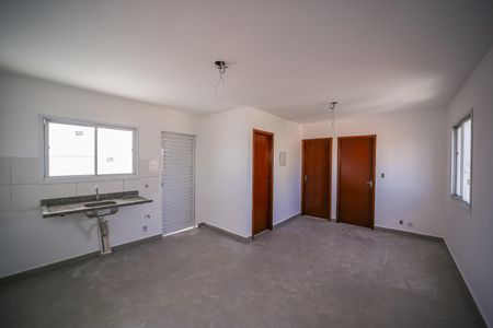 Sala/Cozinha de apartamento para alugar com 2 quartos, 39m² em Parque Boturussu, São Paulo