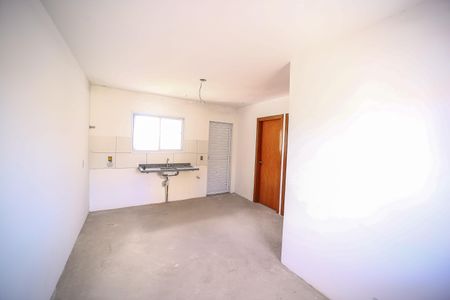 Sala/Cozinha de apartamento para alugar com 2 quartos, 41m² em Parque Boturussu, São Paulo