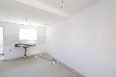 Sala e Cozinha  de apartamento para alugar com 2 quartos, 40m² em Parque Boturussu, São Paulo