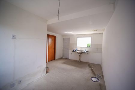 Sala/Cozinha de apartamento para alugar com 2 quartos, 40m² em Parque Boturussu, São Paulo