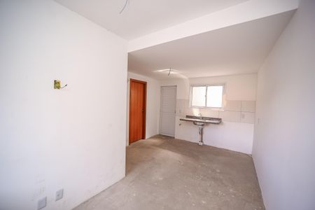 Sala/Cozinha de apartamento para alugar com 2 quartos, 39m² em Parque Boturussu, São Paulo
