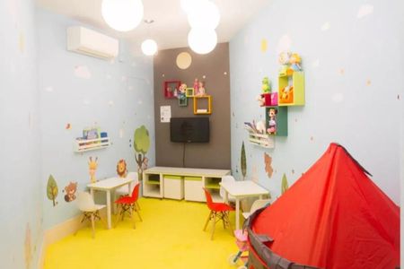 Apartamento para alugar com 47m², 1 quarto e 1 vaga Apartamento para alugar com 47m², 1 quarto e 1 vagaÁrea comum - Brinquedoteca