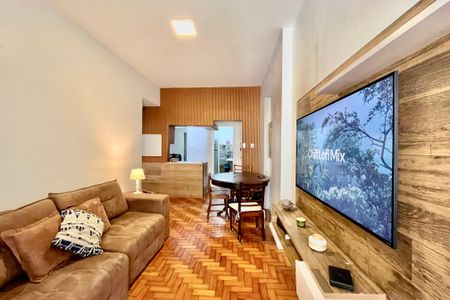 Sala  de apartamento para alugar com 2 quartos, 70m² em Ipanema, Rio de Janeiro