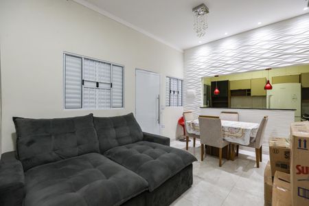 Sala de casa para alugar com 2 quartos, 130m² em Jardim Maria Luiza, Taboão da Serra