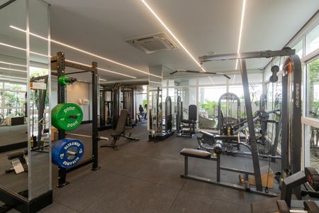 Apartamento à venda com 144m², 3 quartos e 2 vagas Apartamento à venda com 144m², 3 quartos e 2 vagasAcademia