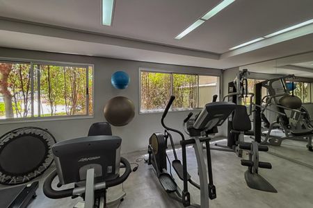 Apartamento à venda com 64m², 1 quarto e 2 vagas Apartamento à venda com 64m², 1 quarto e 2 vagasÁrea comum - Academia