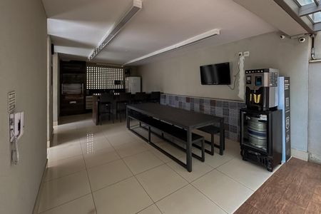 Apartamento à venda com 64m², 1 quarto e 2 vagas Apartamento à venda com 64m², 1 quarto e 2 vagasÁrea comum - Churrasqueira