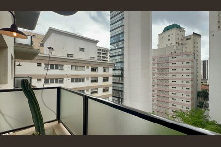 Varanda de apartamento à venda com 3 quartos, 115m² em Jardim Paulista, São Paulo
