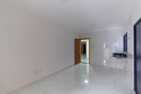 Sala de apartamento para alugar com 2 quartos, 44m² em Vila Paulo Silas, São Paulo