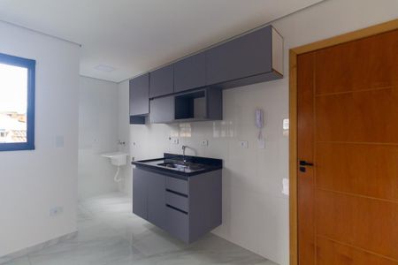 Cozinha de apartamento para alugar com 2 quartos, 48m² em Vila Paulo Silas, São Paulo