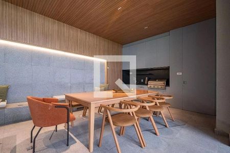 Studio para alugar com 44m², 1 quarto e sem vaga Studio para alugar com 44m², 1 quarto e sem vagaÁrea comum - Churrasqueira