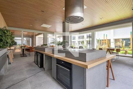 Studio para alugar com 44m², 1 quarto e sem vaga Studio para alugar com 44m², 1 quarto e sem vagaÁrea comum - Salão de festas