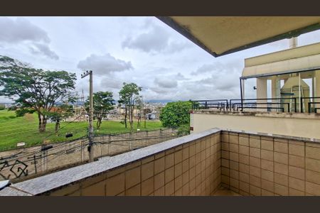 Varanda Quarto de apartamento para alugar com 2 quartos, 56m² em Palmares, Belo Horizonte