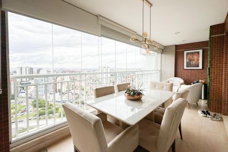 Sacada de apartamento à venda com 3 quartos, 127m² em Jardim Chácara Inglesa, São Bernardo do Campo