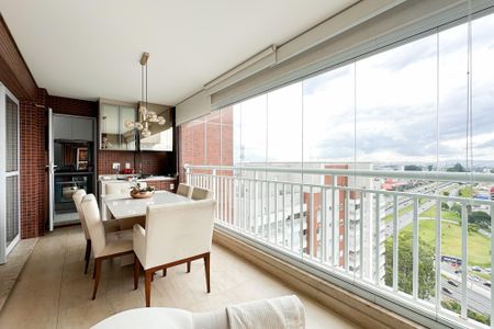 Sacada de apartamento à venda com 3 quartos, 127m² em Jardim Chácara Inglesa, São Bernardo do Campo