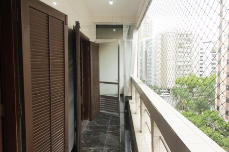 Varanda dos Quartos de apartamento para alugar com 2 quartos, 110m² em Boqueirão, Santos