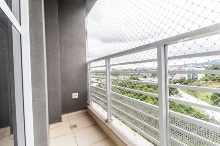Varanda de apartamento à venda com 1 quarto, 46m² em Centro de Apoio I (alphaville), Santana de Parnaíba