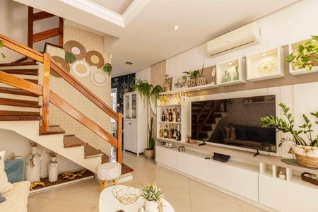 Casa de condomínio à venda com 94m², 3 quartos e 2 vagasSala