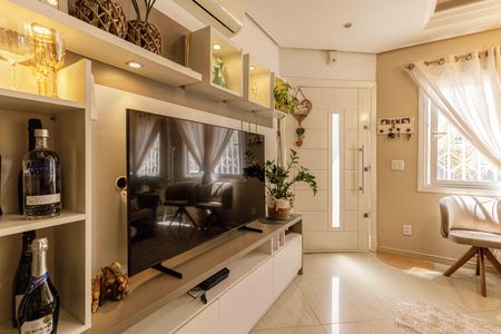 Casa de condomínio à venda com 94m², 3 quartos e 2 vagasSala