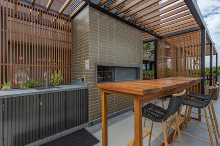 Studio para alugar com 25m², 1 quarto e 1 vagaÁrea comum - Churrasqueira