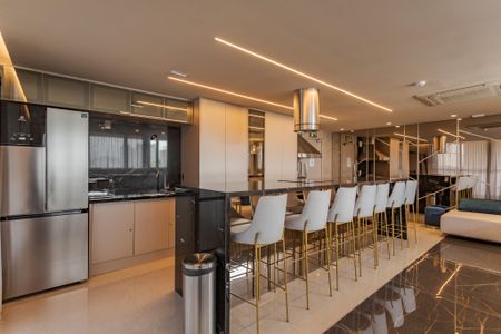 Studio para alugar com 25m², 1 quarto e 1 vagaÁrea comum - Salão de festas