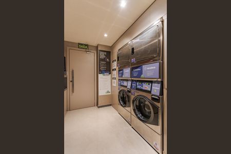 Studio para alugar com 25m², 1 quarto e 1 vagaÁrea comum - Lavanderia