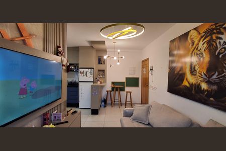 Sala de apartamento para alugar com 1 quarto, 46m² em Vila Santa Filomena, São Bernardo do Campo