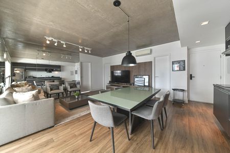 Sala de apartamento para alugar com 2 quartos, 97m² em Cidade Monções, São Paulo