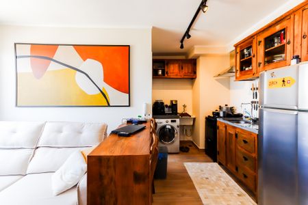 Apartamento para alugar com 34m², 2 quartos e 1 vagaCozinha e Área de Serviço