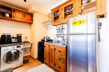 Apartamento para alugar com 34m², 2 quartos e 1 vagaCozinha e Área de Serviço