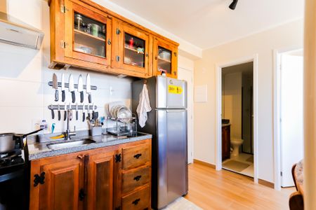 Apartamento para alugar com 34m², 2 quartos e 1 vagaCozinha e Área de Serviço