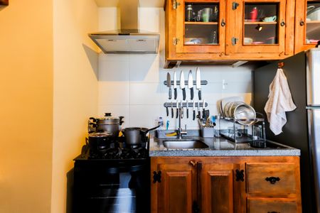 Apartamento para alugar com 34m², 2 quartos e 1 vagaCozinha e Área de Serviço