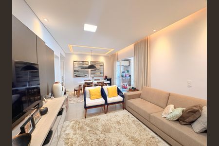 Sala de apartamento à venda com 3 quartos, 110m² em Parque do Colégio, Jundiaí