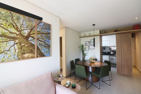 Apartamento à venda com 74m², 3 quartos e 2 vagasSala