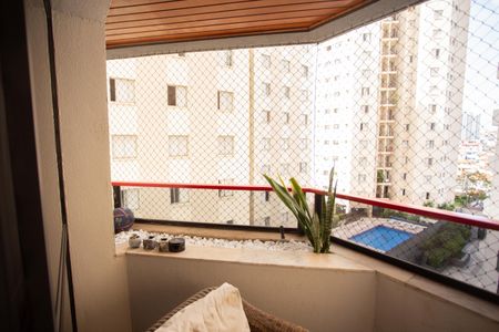 Apartamento à venda com 142m², 3 quartos e 2 vagasVARANDA DA SALA