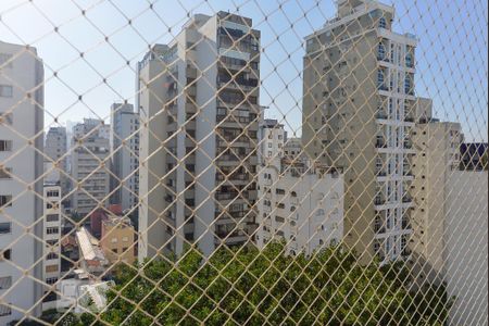 Vista da sala de apartamento para alugar com 3 quartos, 98m² em Pinheiros, São Paulo