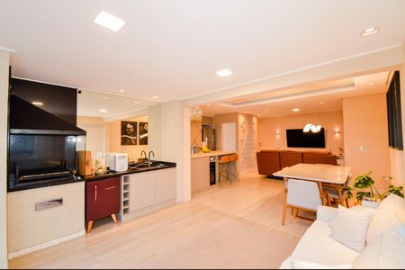 Varanda da Sala de apartamento à venda com 3 quartos, 100m² em Jardim Flor da Montanha, Guarulhos