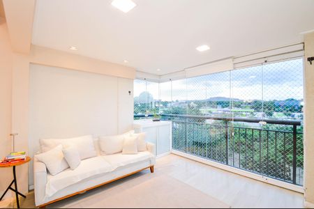 Varanda da Sala de apartamento à venda com 3 quartos, 100m² em Jardim Flor da Montanha, Guarulhos