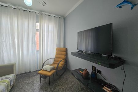 Sala de apartamento para alugar com 2 quartos, 138m² em Vila Julia, Guarujá