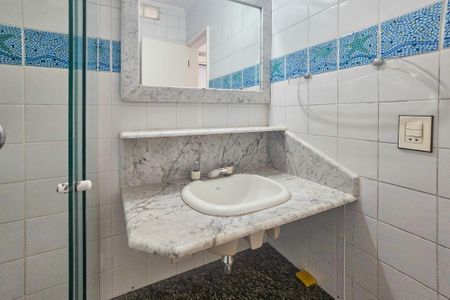 Apartamento para alugar com 138m², 2 quartos e 1 vagaBanheiro da suíte 