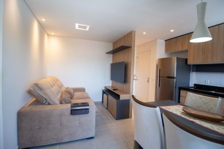 Sala  de apartamento para alugar com 2 quartos, 47m² em Vila Carvalho, Sorocaba