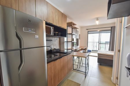 Studio para alugar com 26m², 1 quarto e sem vaga Studio para alugar com 26m², 1 quarto e sem vagaCozinha