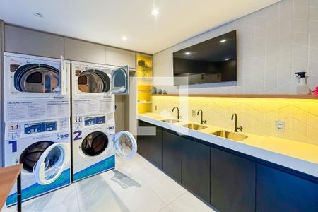 Studio para alugar com 26m², 1 quarto e sem vaga Studio para alugar com 26m², 1 quarto e sem vagaLavanderia