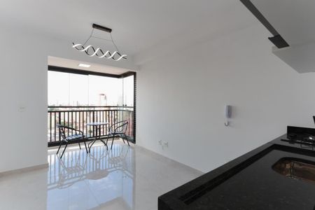 Sala/Cozinha de apartamento para alugar com 1 quarto, 35m² em Parada Inglesa, São Paulo